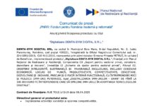 Comunicat de Presa PNRR : Digitalizare DENTA-SYM DIGITAL S.R.L.